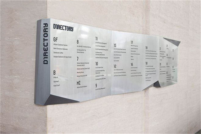 室內標識標牌設計制作都有什么作用？——河南大華偉業廣告有限公司